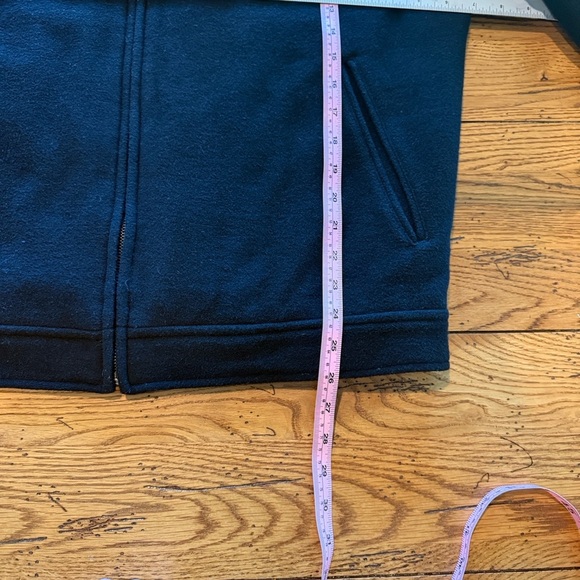 Kenneth Cole Reaction Navy Blue Wool Blend Jacket SZ L - Picture 13 of 16